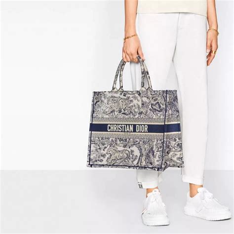 dior tote tiger print|Dior carryall tote.